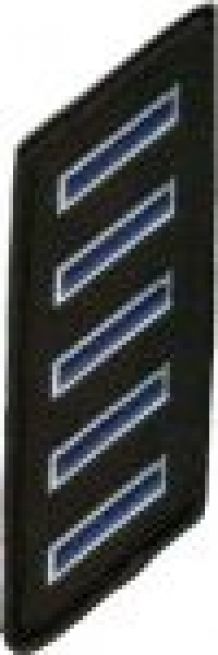 HASH MARKS / YEARS OF SERVICE - ON TWILL MERROW BORDER.